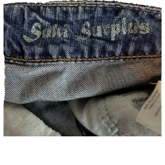 Silver Women Jean Sz 27 SUKI Surplus Boot Cut - Picture 6 of 6